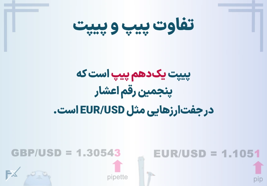 تفاوت پیپ و پیپت