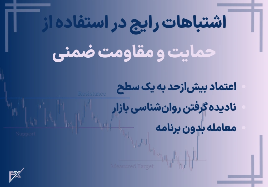 اشتباهات رایج در استفاده از حمایت و مقاومت ضمنی